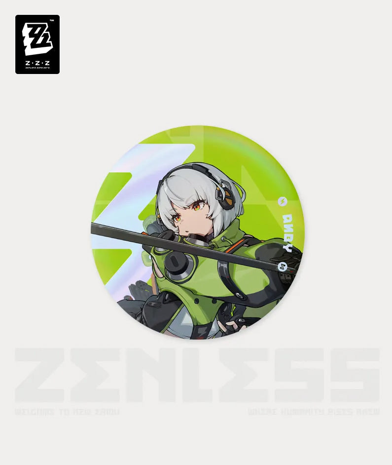 Zenless Zone Zero Temporal Frequencies Badge-Anby-miHoYo-Ace Cards & Collectibles
