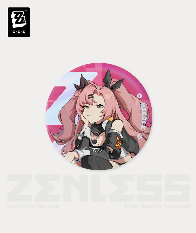 Zenless Zone Zero Temporal Frequencies Badge-Nicole-miHoYo-Ace Cards & Collectibles