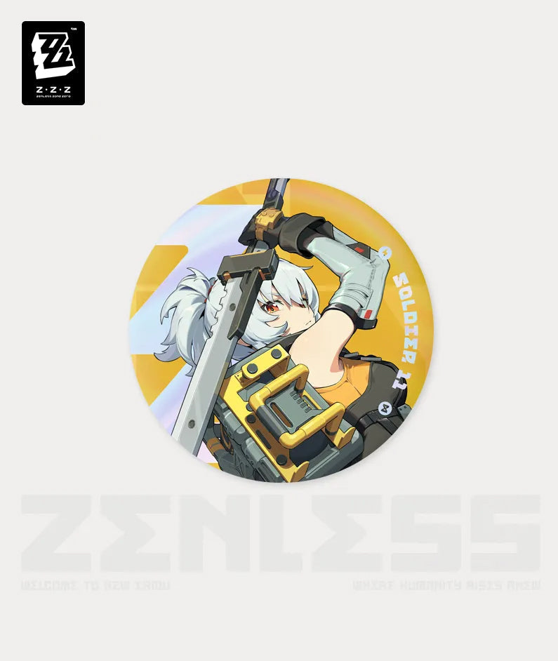 Zenless Zone Zero Temporal Frequencies Badge-Soldier 11-miHoYo-Ace Cards & Collectibles