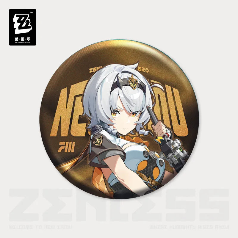 Zenless Zone Zero Unknown Faction Badge-Soldier 0 – Anby-miHoYo-Ace Cards & Collectibles
