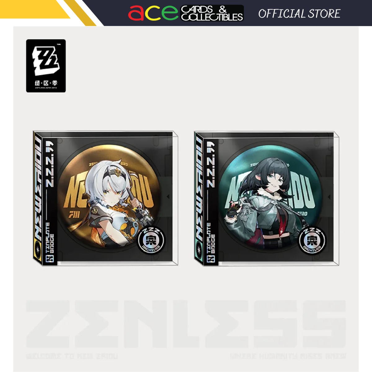Zenless Zone Zero Unknown Faction Badge-Soldier 0 – Anby-miHoYo-Ace Cards & Collectibles