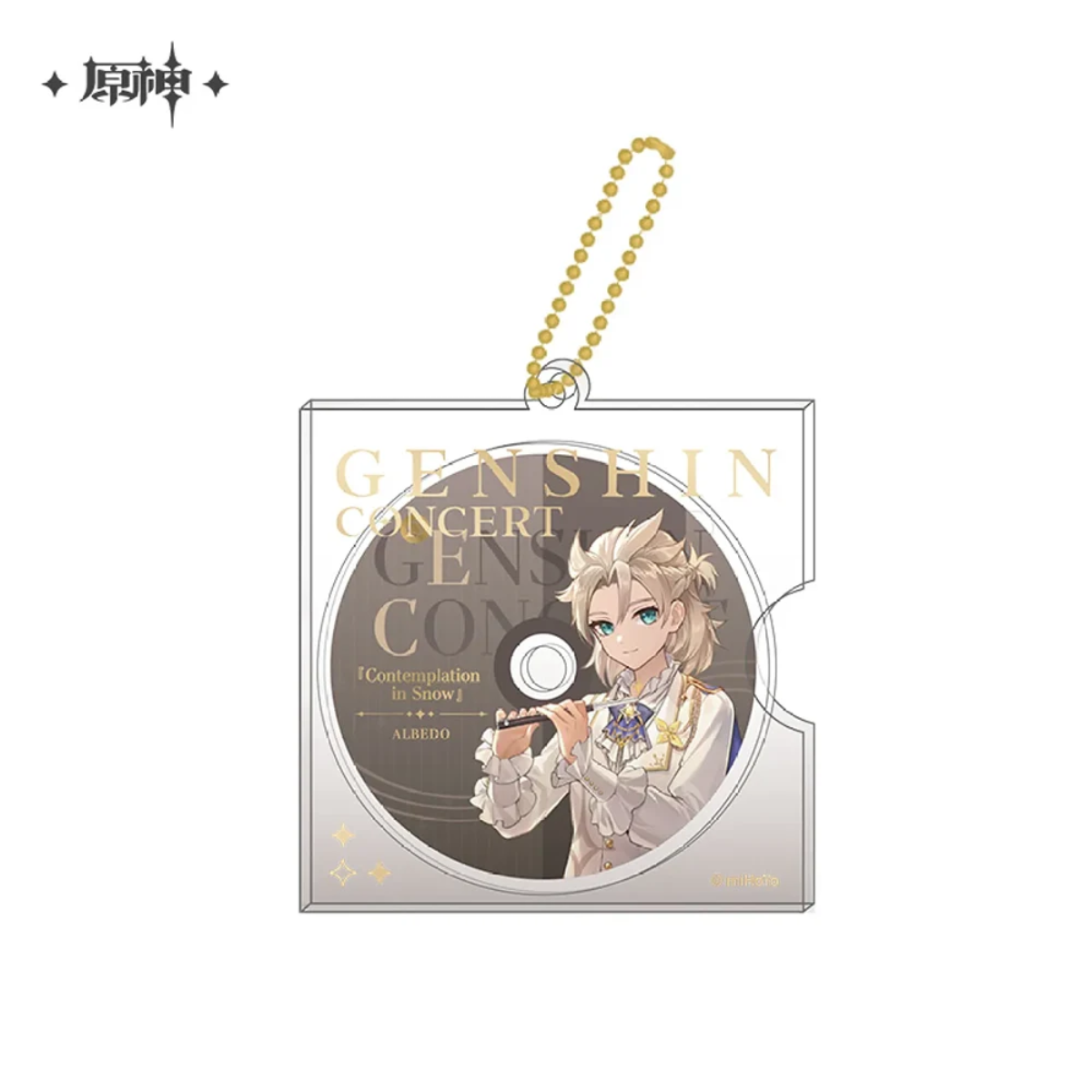 miHoYo Genshin Concert 2023 Melodies of an Endless Journey CD-style Keychain-Xiao-miHoYo-Ace Cards & Collectibles