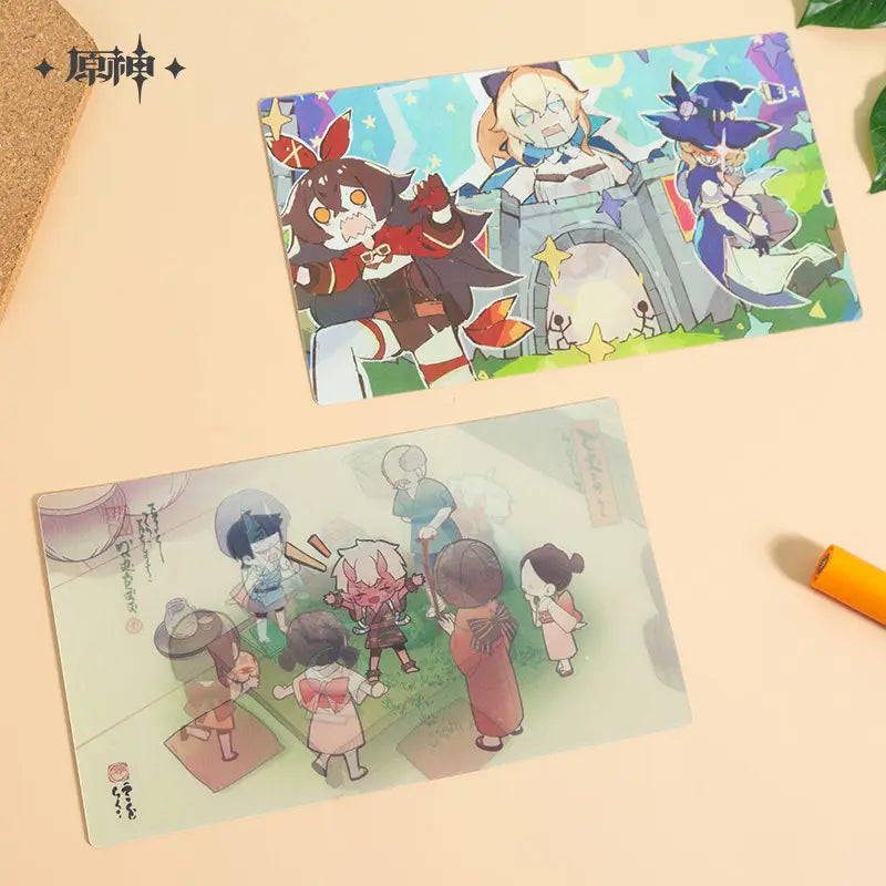 miHoYo Genshin Impact A Glimpse of the World: Postcard Set-miHoYo-Ace Cards &amp; Collectibles