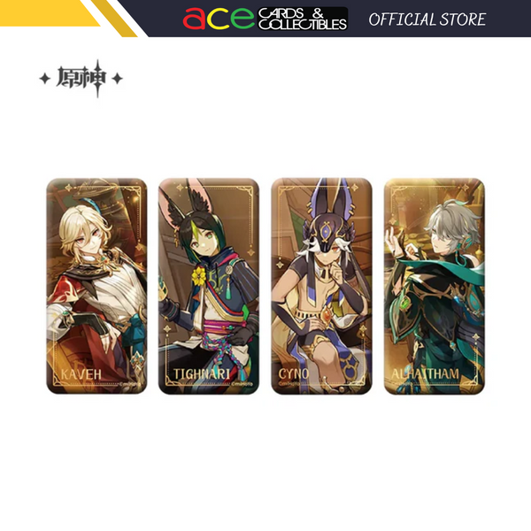 miHoYo Genshin Impact A Parade of Providence Series Square Badge-Kaveh-miHoYo-Ace Cards & Collectibles