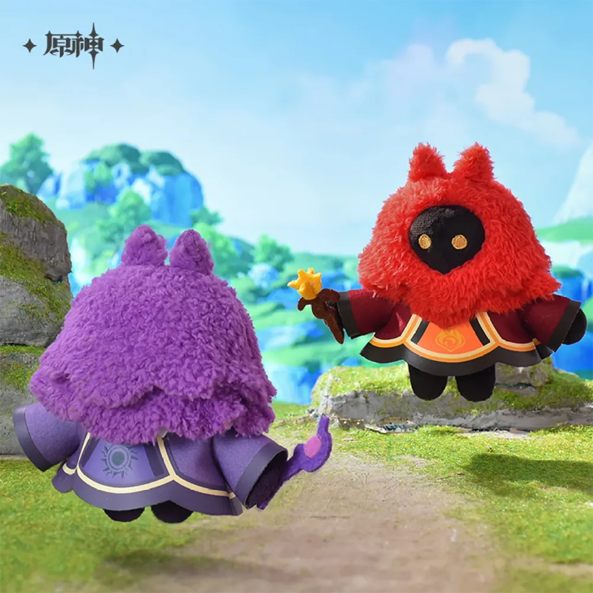 miHoYo Genshin Impact Abyss Mage Plushie Keychain-Cryo Mage-miHoYo-Ace Cards & Collectibles