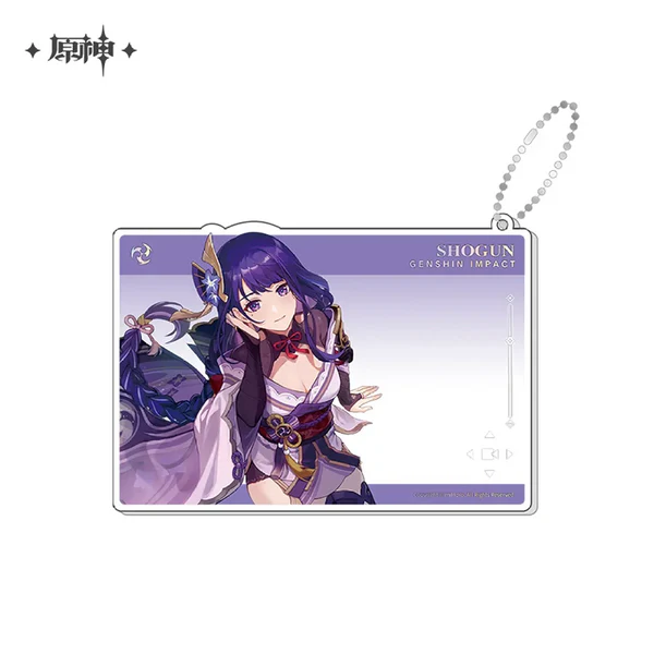 miHoYo Genshin Impact Anniversary Celebration Series Acrylic Photo Cards-Furina (3rd)-miHoYo-Ace Cards & Collectibles