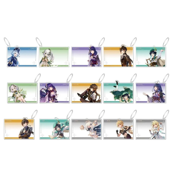 miHoYo Genshin Impact Anniversary Celebration Series Acrylic Photo Cards-Furina (3rd)-miHoYo-Ace Cards & Collectibles