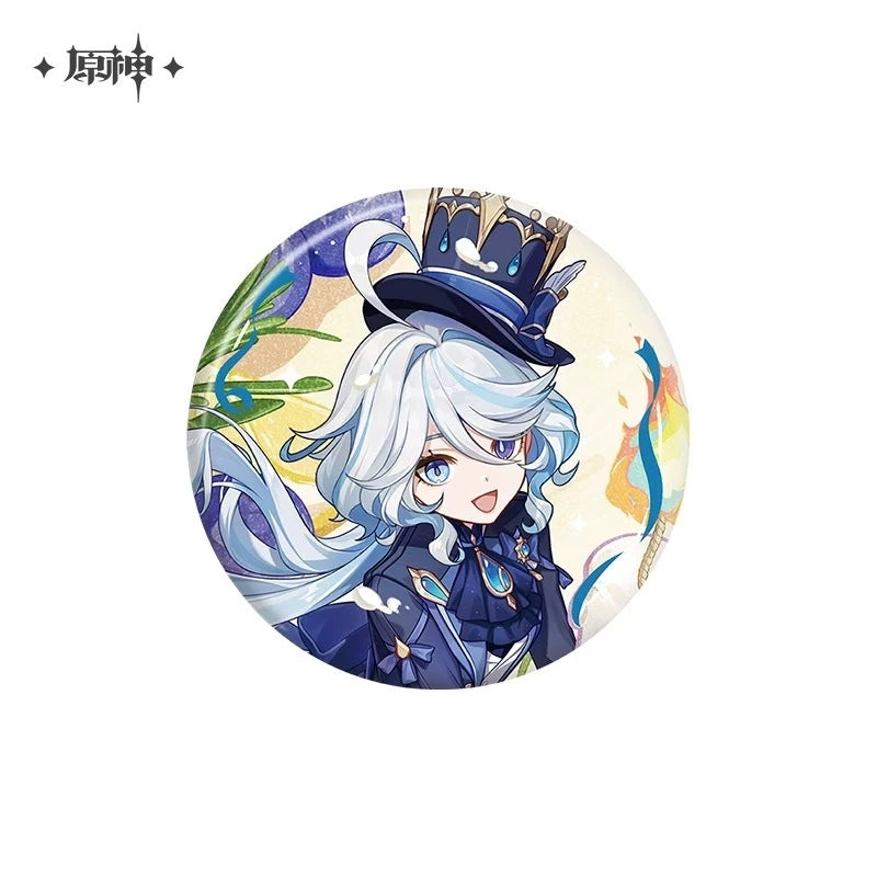 miHoYo Genshin Impact Anniversary Character Badge-Furina (4th)-miHoYo-Ace Cards &amp; Collectibles