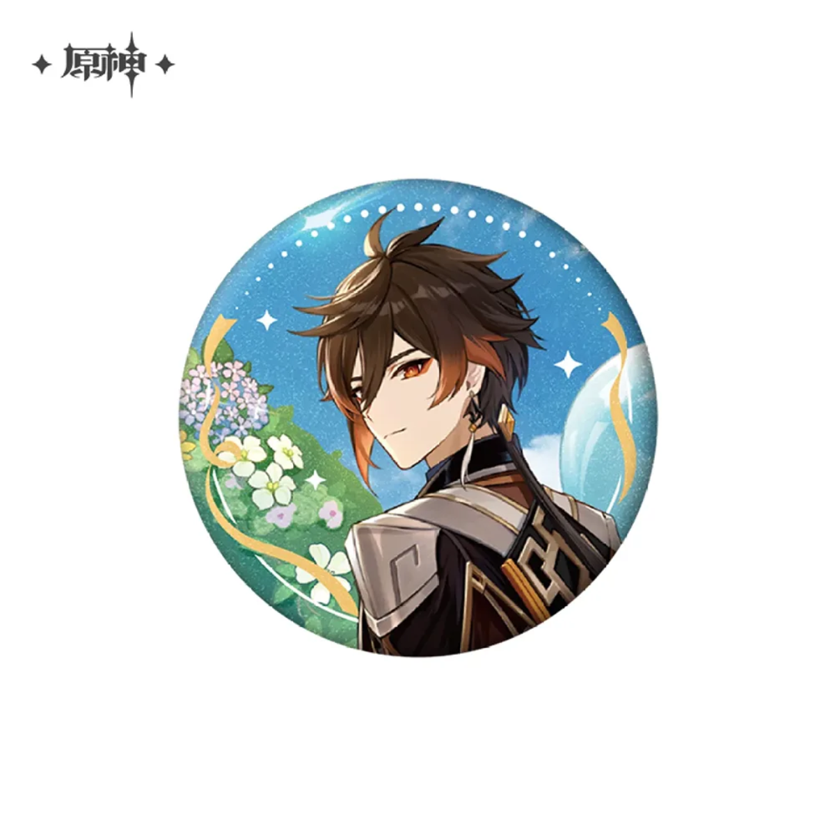 miHoYo Genshin Impact Anniversary Character Badge-Zhongli (3rd)-miHoYo-Ace Cards &amp; Collectibles