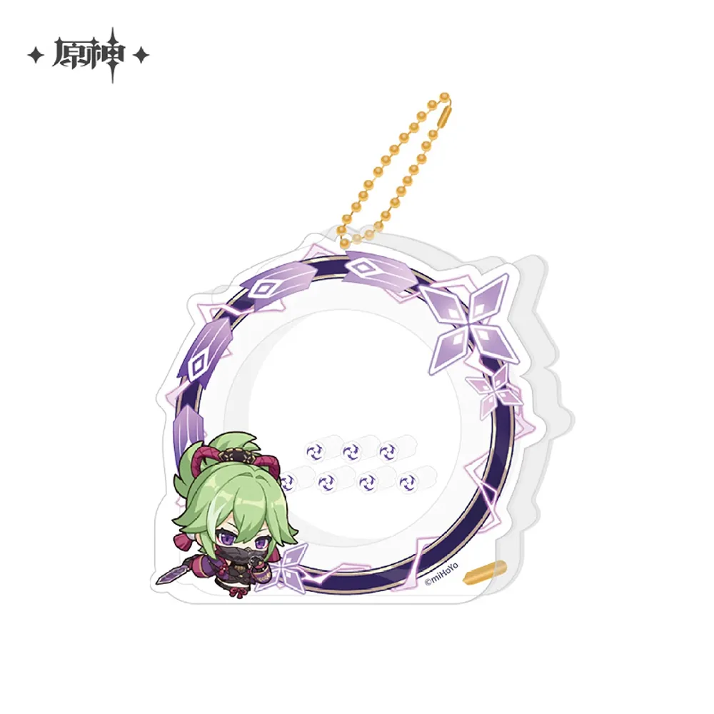 miHoYo Genshin Impact Avatar Frame: Acrylic Badge Case-Shinobu-miHoYo-Ace Cards &amp; Collectibles