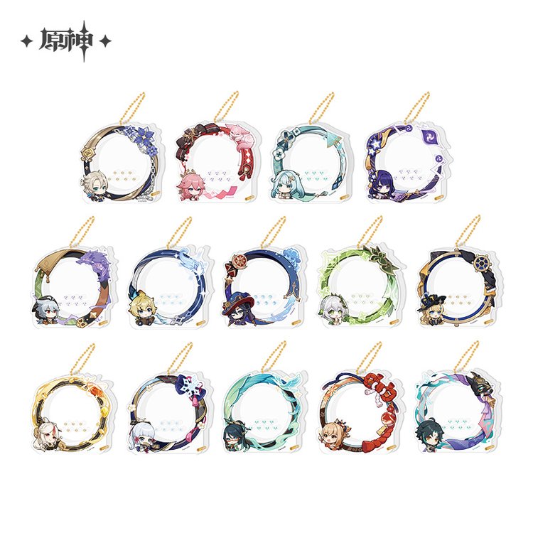 miHoYo Genshin Impact Avatar Frame: Acrylic Badge Case Vol. 2-Yae Miko-miHoYo-Ace Cards & Collectibles