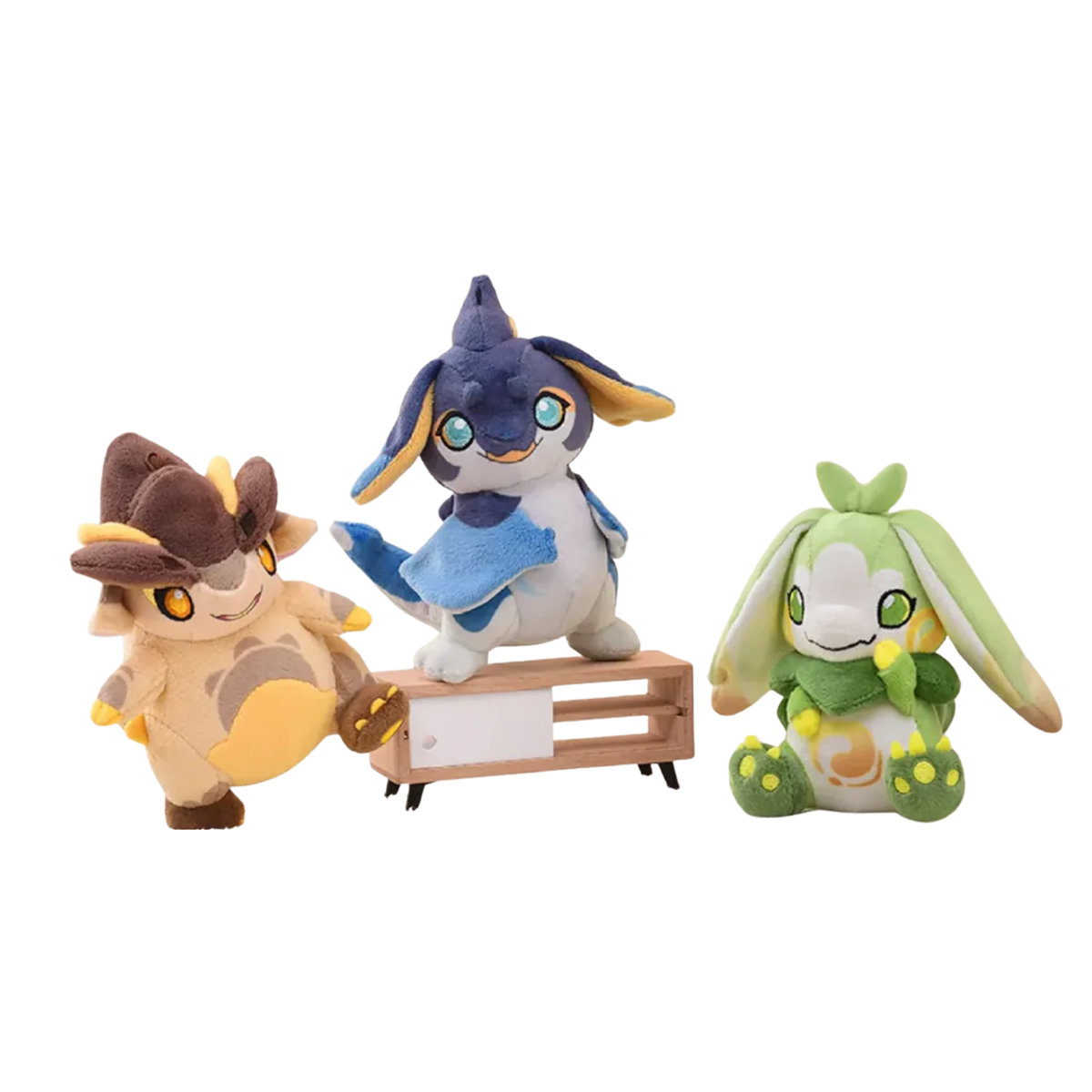 miHoYo Genshin Impact Blaze to Natlan Baby Saurian Hangable Plushie-Koholasaurus-miHoYo-Ace Cards & Collectibles