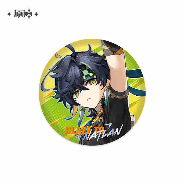 miHoYo Genshin Impact Blaze to Natlan Merchandise-Kinich (Badge)-miHoYo-Ace Cards & Collectibles