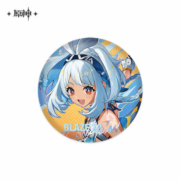 miHoYo Genshin Impact Blaze to Natlan Merchandise-Mualani (Badge)-miHoYo-Ace Cards & Collectibles