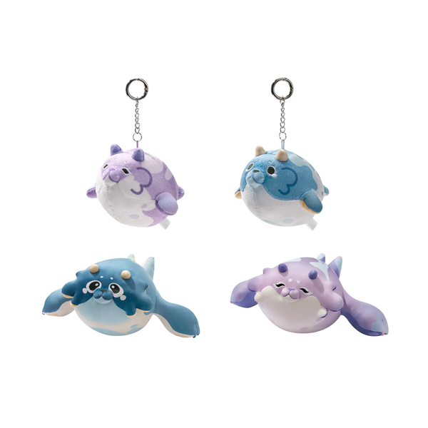 miHoYo Genshin Impact Blubberbeast Plush (Throw Pillow / Hangable Plushie)-Pillow - Blue-miHoYo-Ace Cards & Collectibles