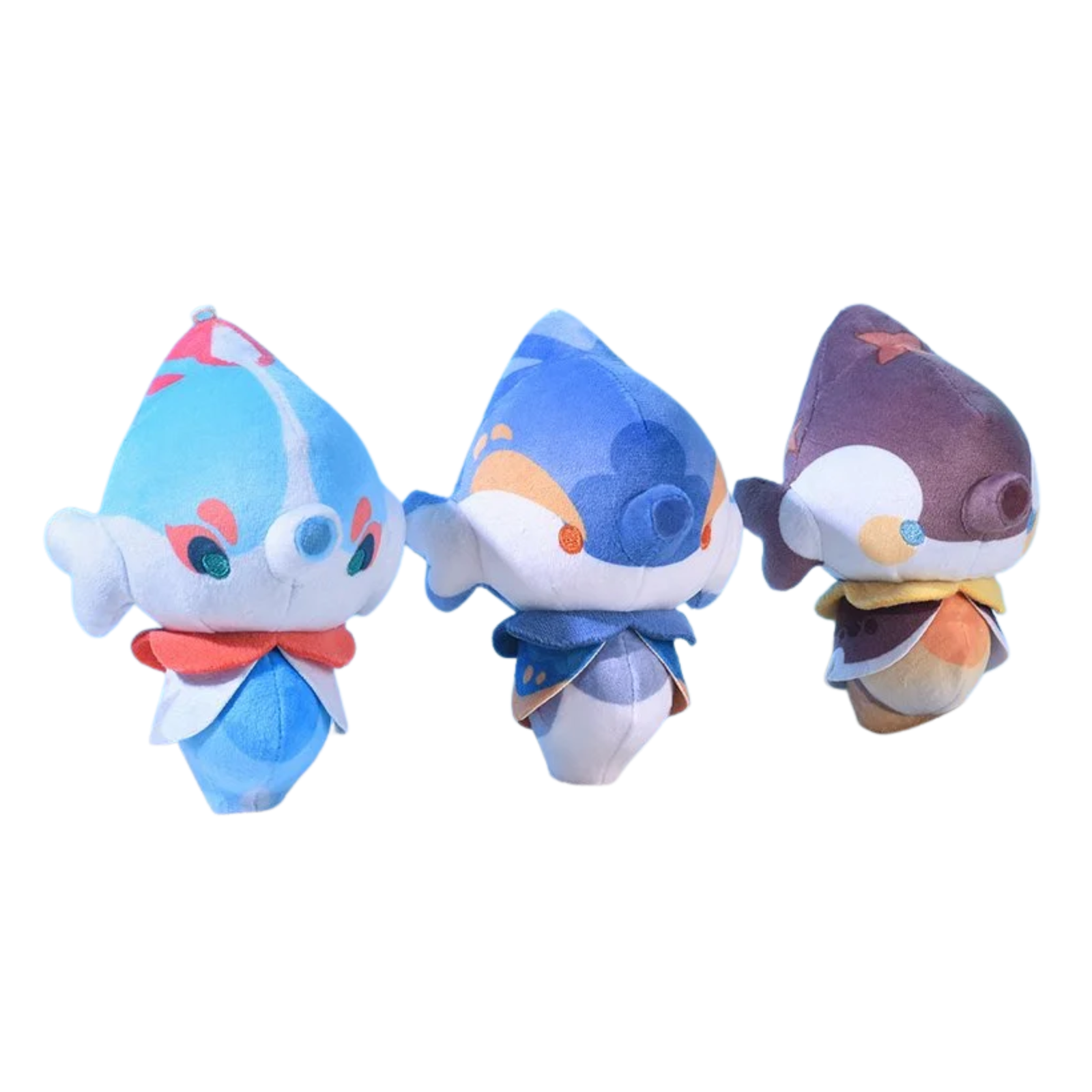 miHoYo Genshin Impact Bubbly Seahorse Keychain Plushie-Baby Blue-miHoYo-Ace Cards & Collectibles