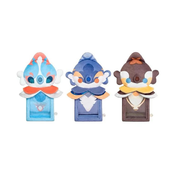 miHoYo Genshin Impact Bubbly Seahorse Plush Cardholder-Purple-miHoYo-Ace Cards & Collectibles