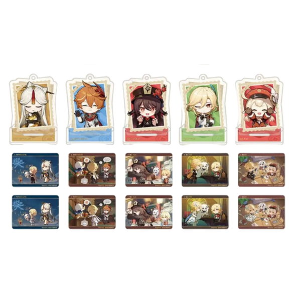miHoYo Genshin Impact Capturing the Good Times Acrylic Stand & Card Set Vol. 3-Kaveh-miHoYo-Ace Cards & Collectibles
