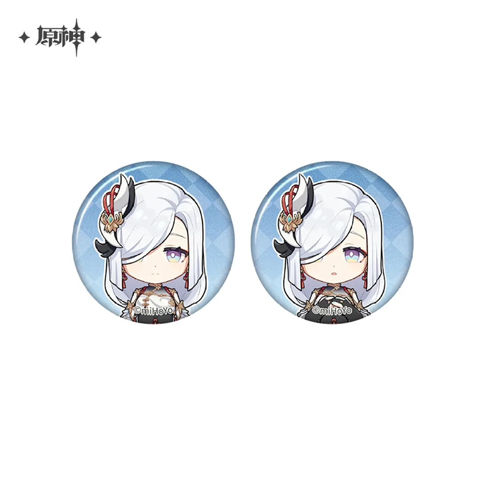 miHoYo Genshin Impact Capturing the Good Times Mini Badge Set-Qiqi-miHoYo-Ace Cards & Collectibles