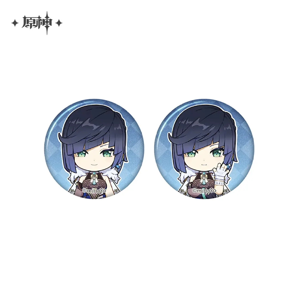 miHoYo Genshin Impact Capturing the Good Times Mini Badge Set-Qiqi-miHoYo-Ace Cards & Collectibles