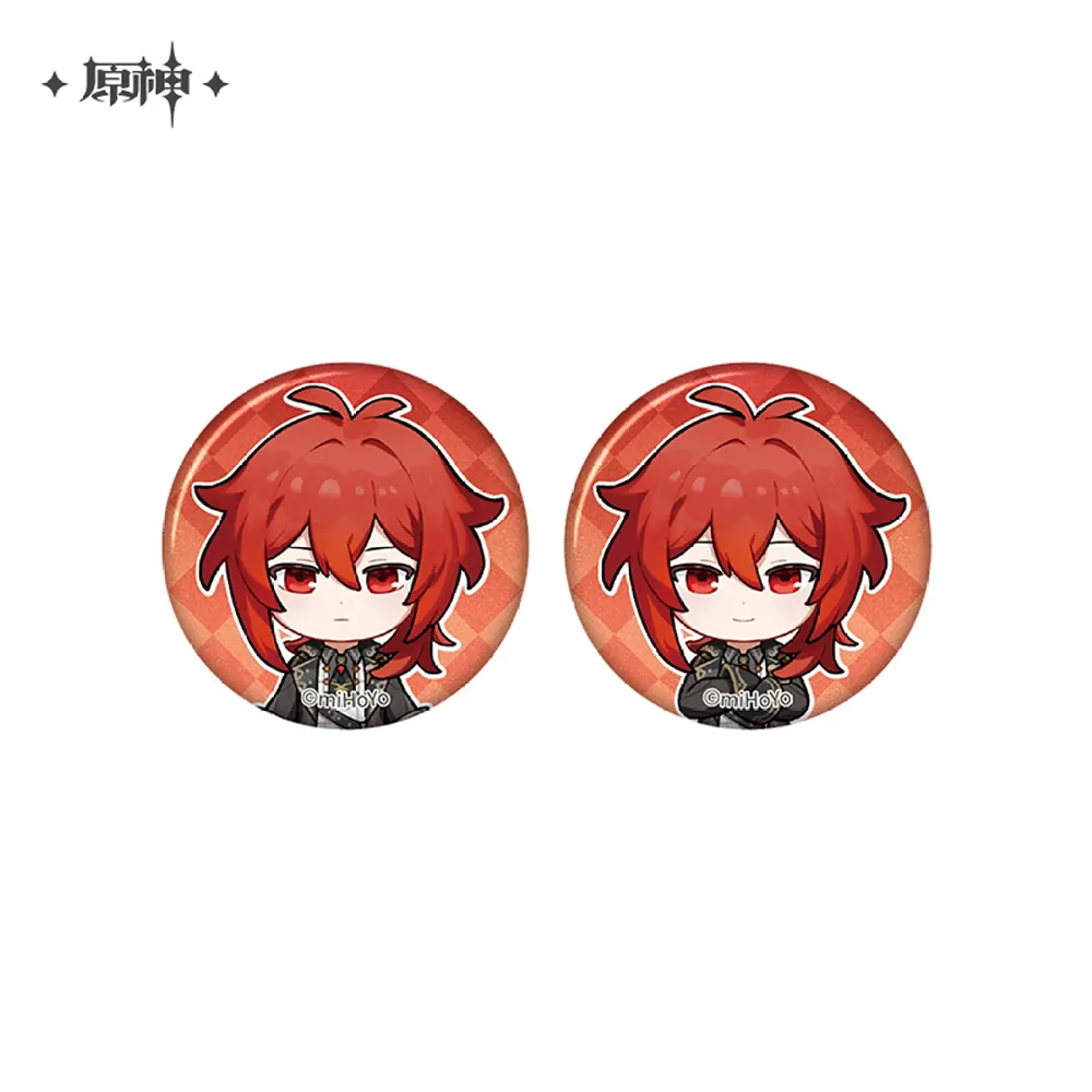 miHoYo Genshin Impact Capturing the Good Times Mini Badge Set-Qiqi-miHoYo-Ace Cards & Collectibles