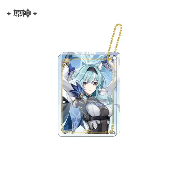 miHoYo -Genshin Impact- Character Acrylic Block Keychain-Eula-miHoYo-Ace Cards &amp; Collectibles