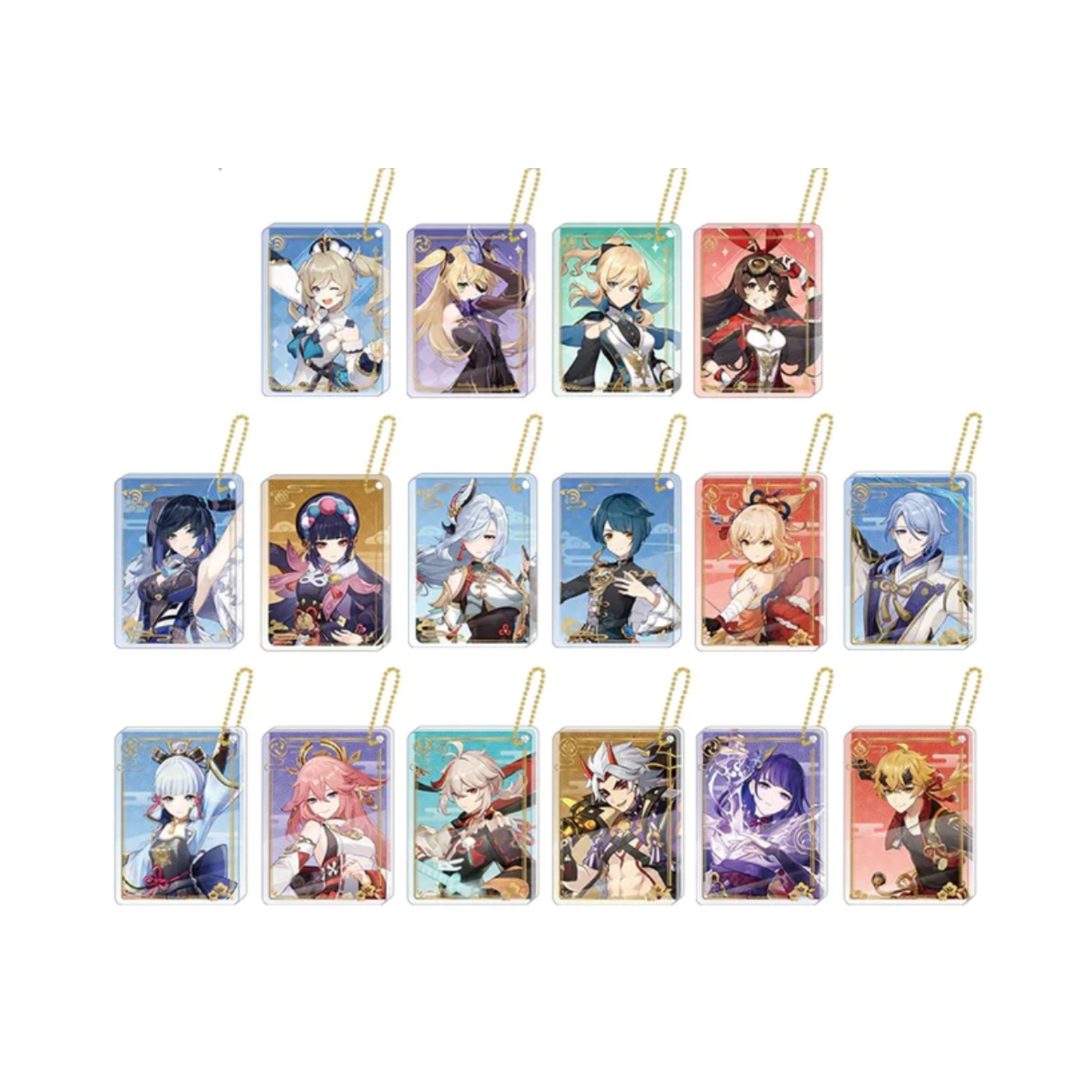 miHoYo -Genshin Impact- Character Acrylic Block Keychain Vol. 2-Yelan-miHoYo-Ace Cards & Collectibles
