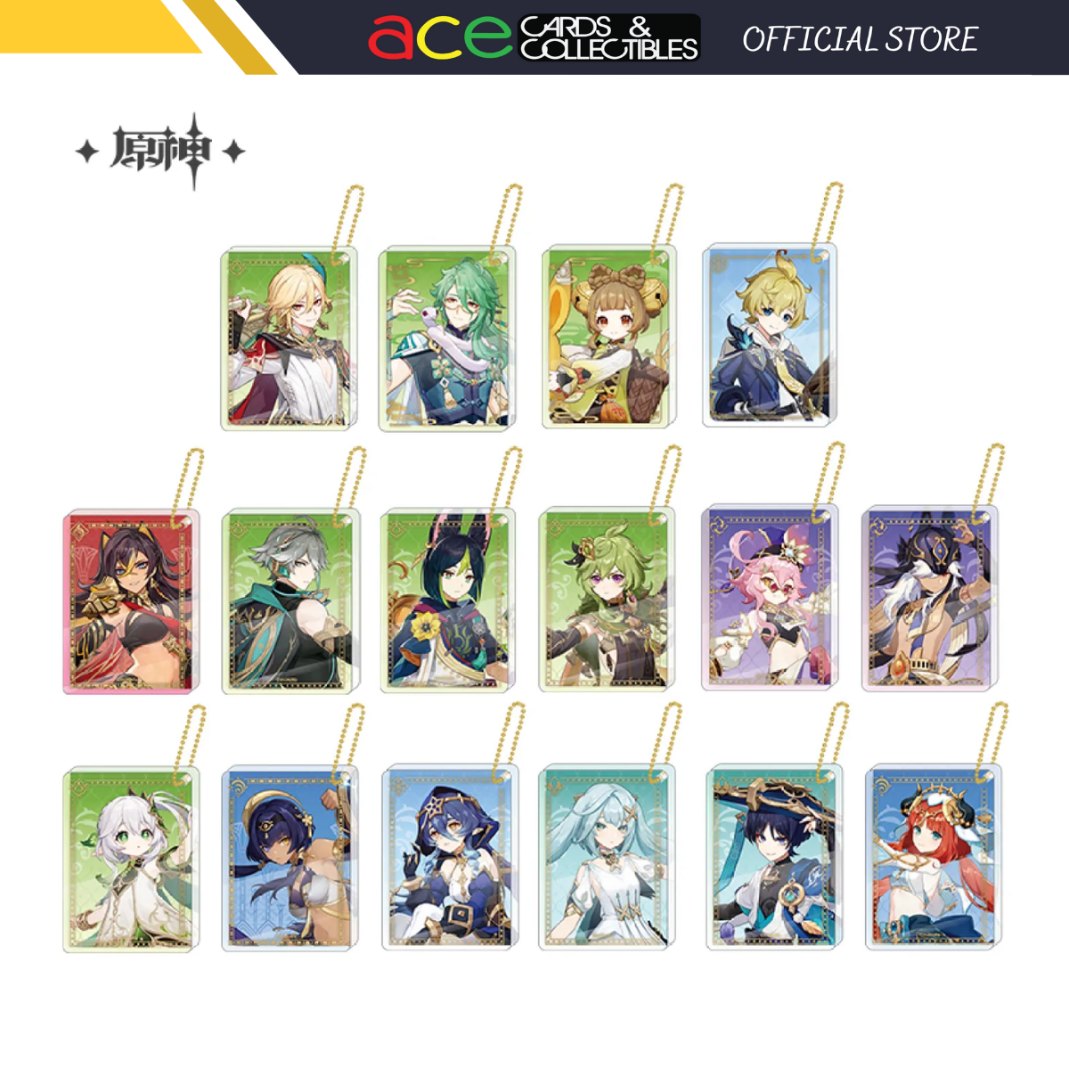 miHoYo -Genshin Impact- Character Acrylic Block Keychain Vol. 3-Layla-miHoYo-Ace Cards & Collectibles