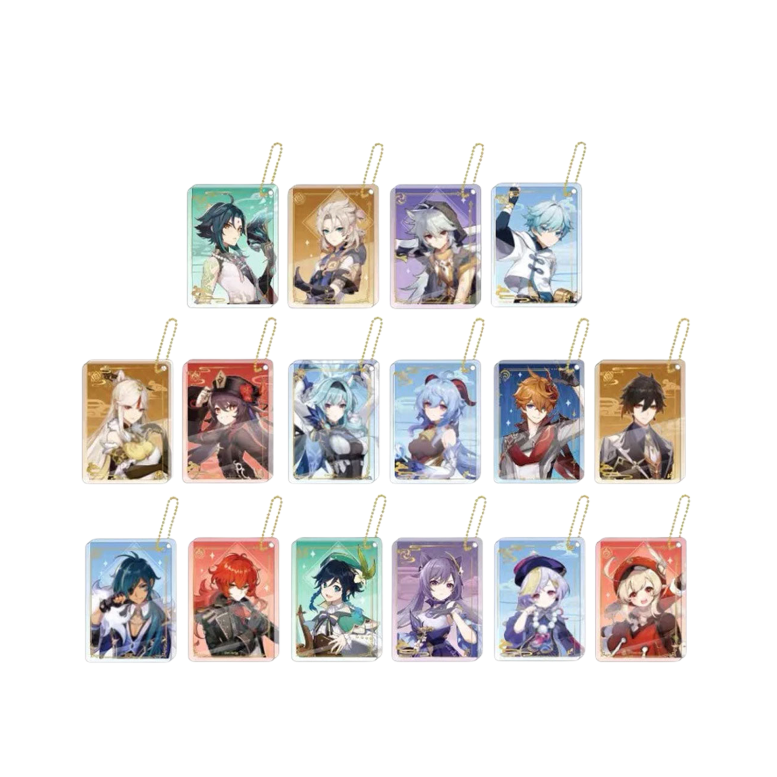 miHoYo -Genshin Impact- Character Acrylic Block Keychain-Zhong Li-miHoYo-Ace Cards & Collectibles