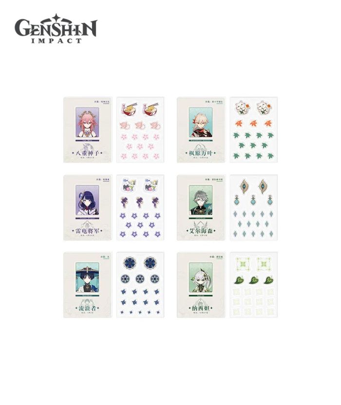 miHoYo Genshin Impact Character Acrylic Shakers "Set B" Blind Box-Single Box (Random)-miHoYo-Ace Cards & Collectibles