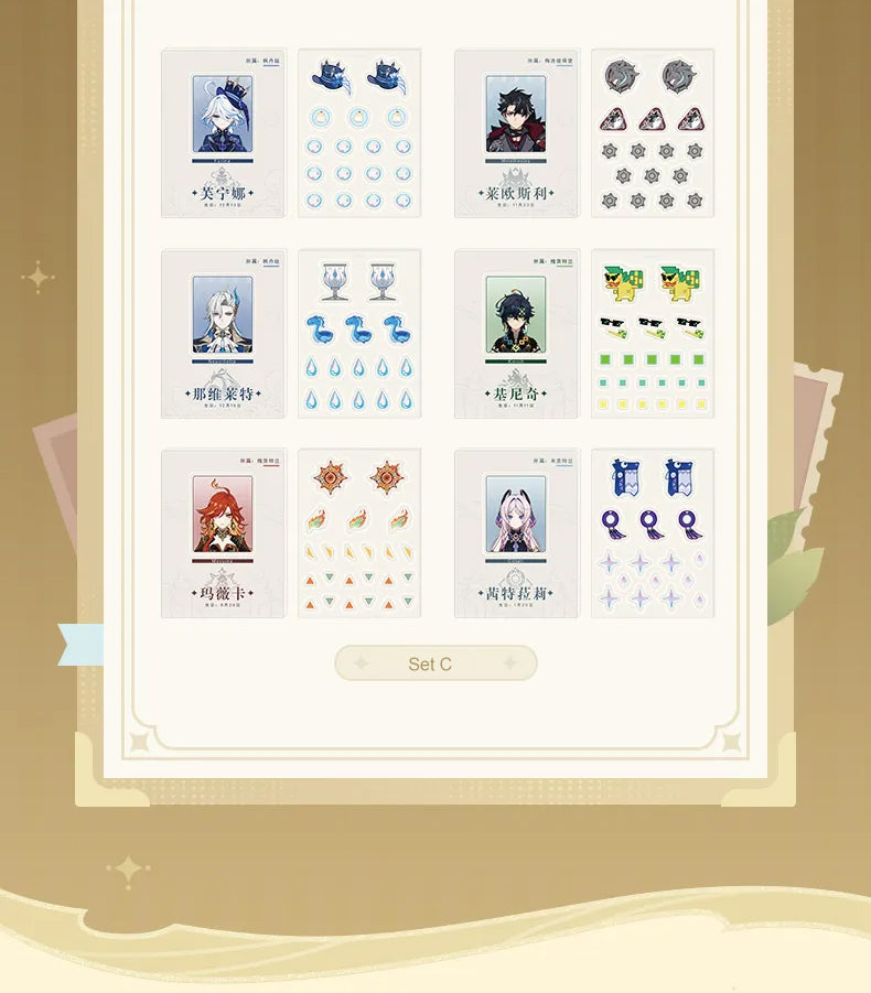 miHoYo Genshin Impact Character Acrylic Shakers "Set C" Blind Box-Single Box (Random)-miHoYo-Ace Cards & Collectibles