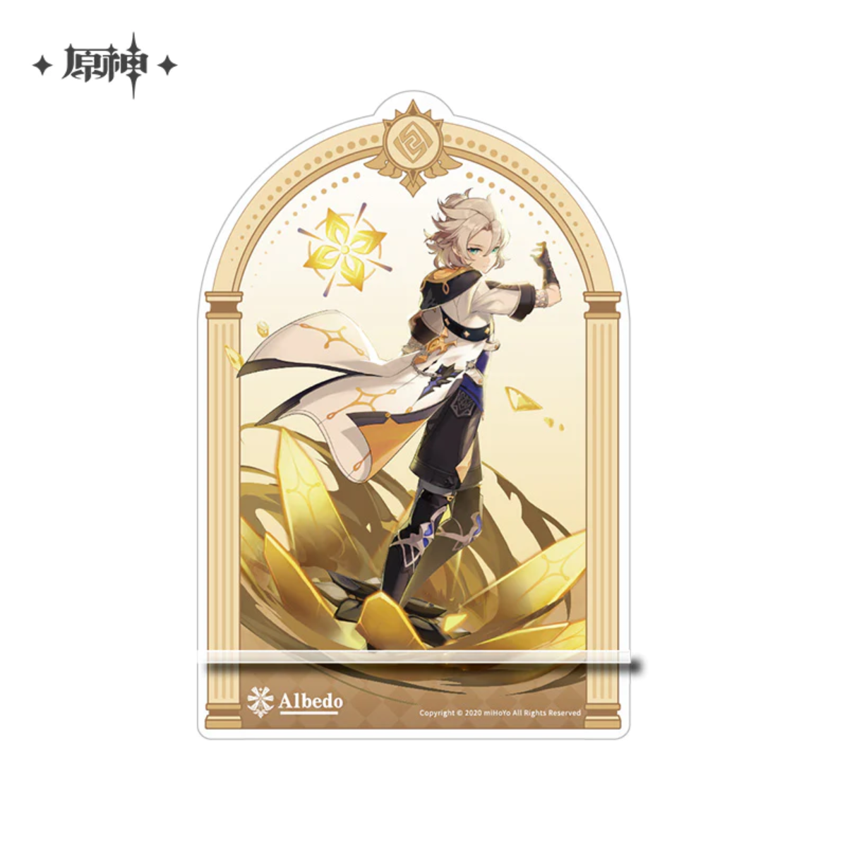 miHoYo Genshin Impact Character Avatar Phone Stand-Albedo-miHoYo-Ace Cards &amp; Collectibles