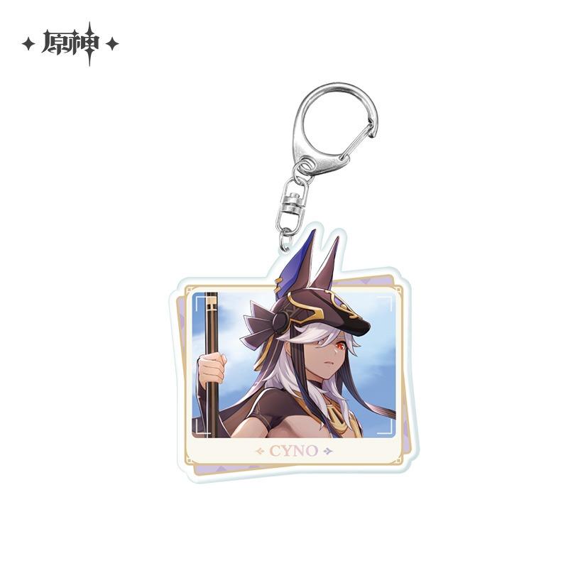 miHoYo Genshin Impact Character PV Acrylic Keychain-Cyno-miHoYo-Ace Cards &amp; Collectibles