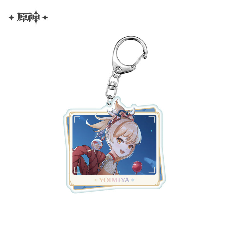miHoYo Genshin Impact Character PV Acrylic Keychain-Yoimiya-miHoYo-Ace Cards &amp; Collectibles
