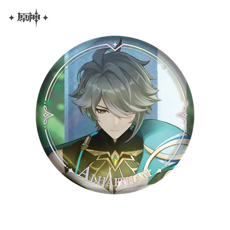 miHoYo Genshin Impact Character PV Badge-Alhaitham-miHoYo-Ace Cards &amp; Collectibles