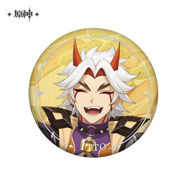 miHoYo Genshin Impact Character PV Badge-Itto-miHoYo-Ace Cards &amp; Collectibles