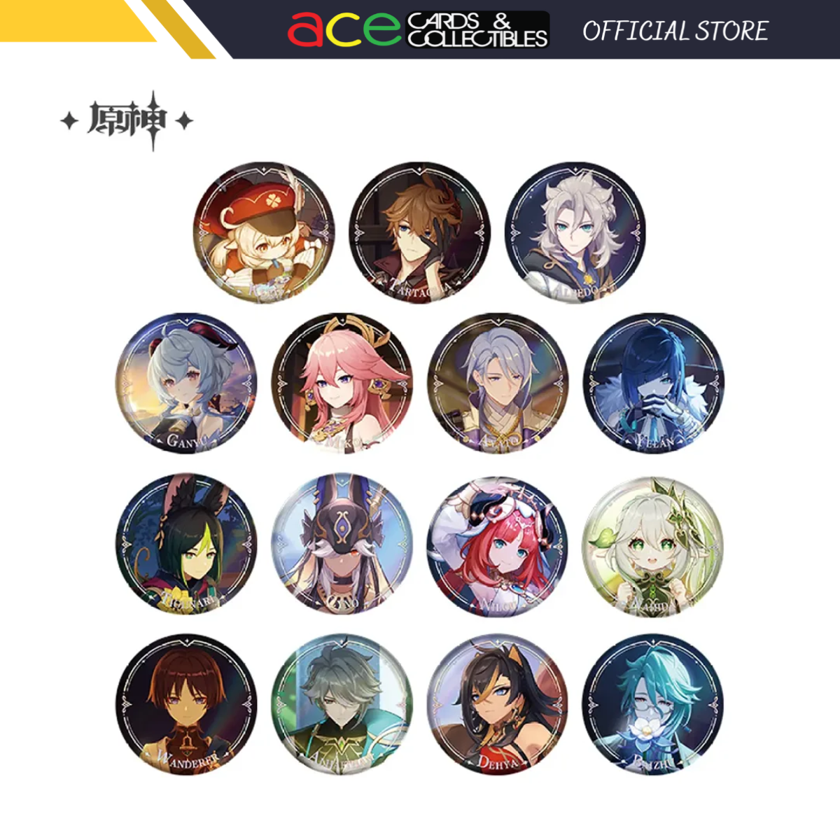miHoYo Genshin Impact Character PV Badge-Klee-miHoYo-Ace Cards &amp; Collectibles