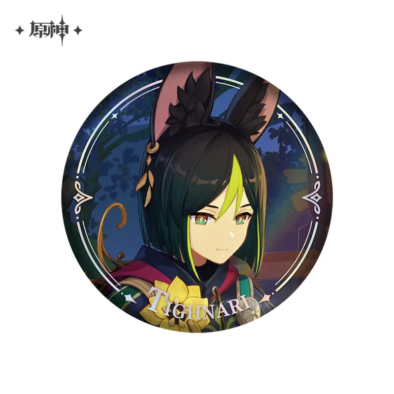miHoYo Genshin Impact Character PV Badge-Tighnari-miHoYo-Ace Cards &amp; Collectibles