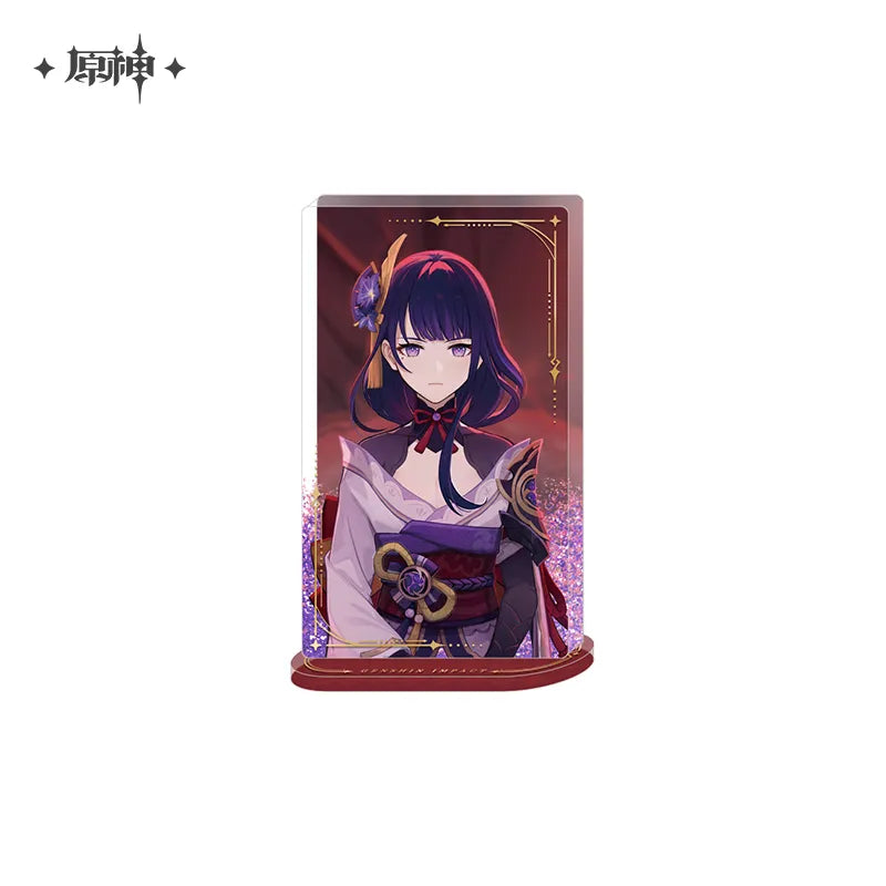 miHoYo Genshin Impact Character PV Glitter Quicksand Acrylic Stand-Zhongli-miHoYo-Ace Cards & Collectibles