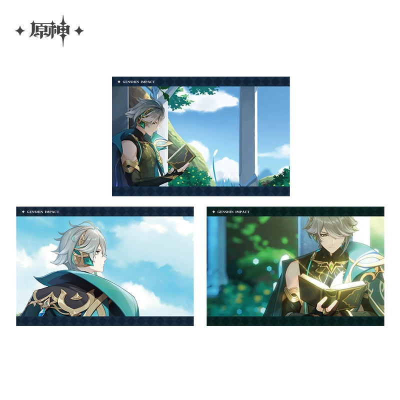 miHoYo Genshin Impact Character PV Photo Cards-Alhaitham-miHoYo-Ace Cards &amp; Collectibles