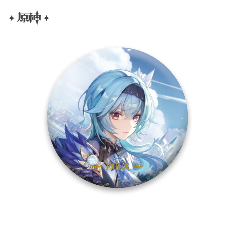miHoYo Genshin Impact Character Theme Metal Badge Vol.1-Zhongli-miHoYo-Ace Cards & Collectibles