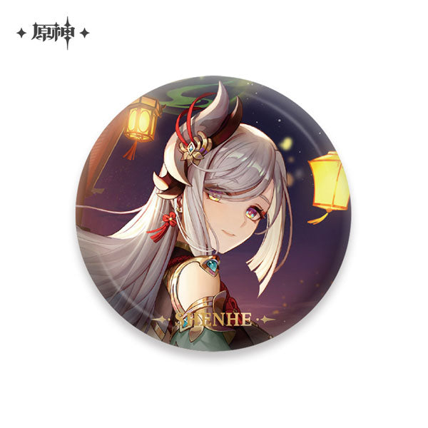 miHoYo Genshin Impact Character Theme Metal Badge Vol.1-Zhongli-miHoYo-Ace Cards &amp; Collectibles