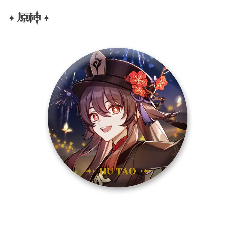 miHoYo Genshin Impact Character Theme Metal Badge Vol.1-Zhongli-miHoYo-Ace Cards & Collectibles