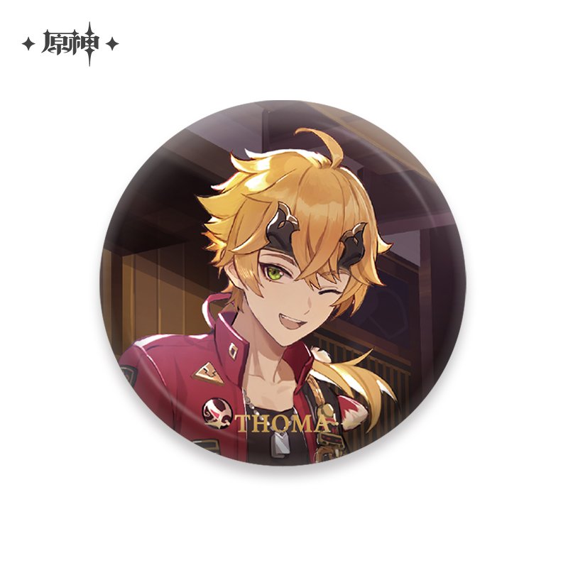 miHoYo Genshin Impact Character Theme Metal Badge Vol.2-Ayaka-miHoYo-Ace Cards & Collectibles