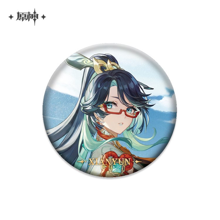 miHoYo Genshin Impact Character Theme Metal Badge Vol.4-Furina-miHoYo-Ace Cards & Collectibles