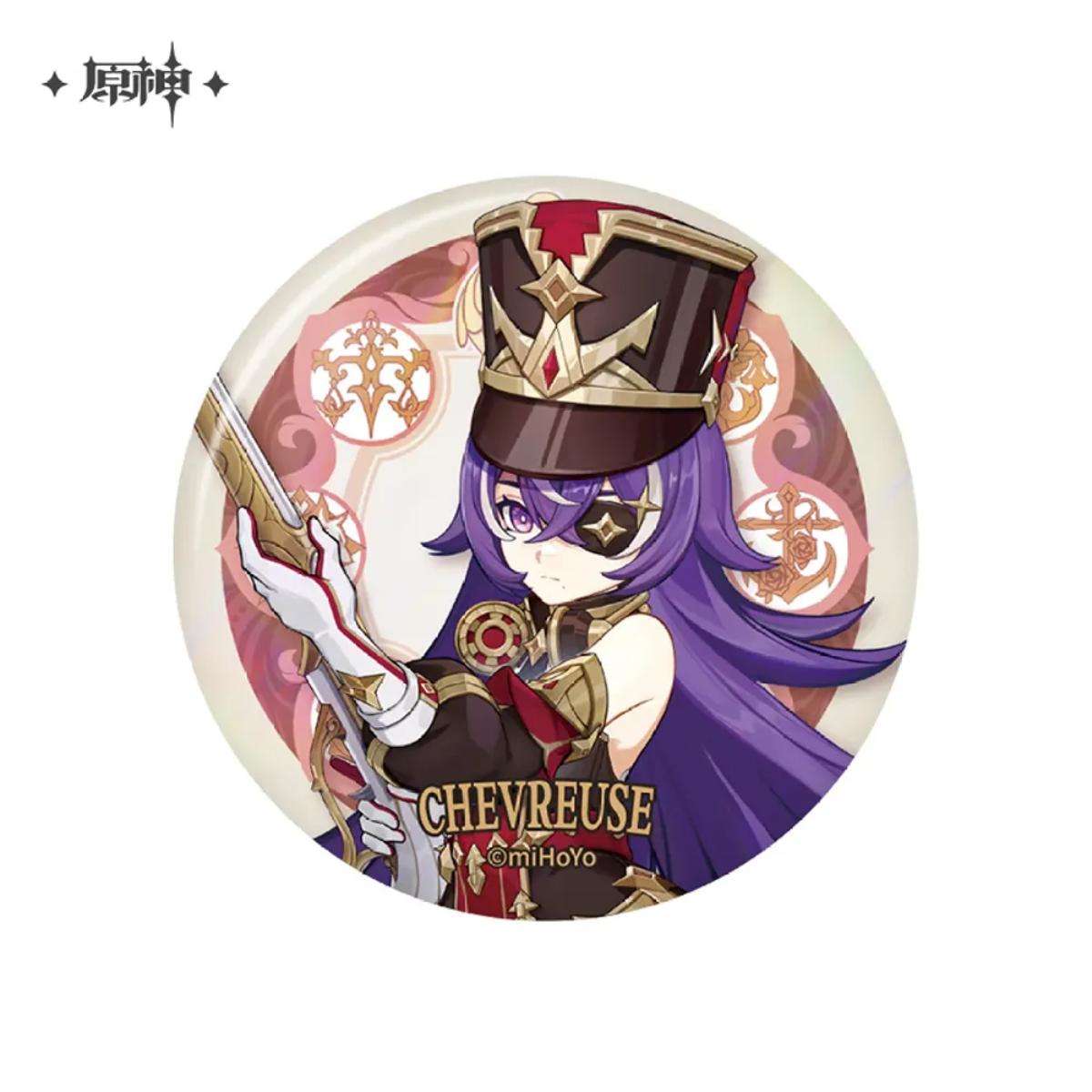 miHoYo Genshin Impact Character Tin Badge Court of Fontaine-Chevreuse-miHoYo-Ace Cards &amp; Collectibles