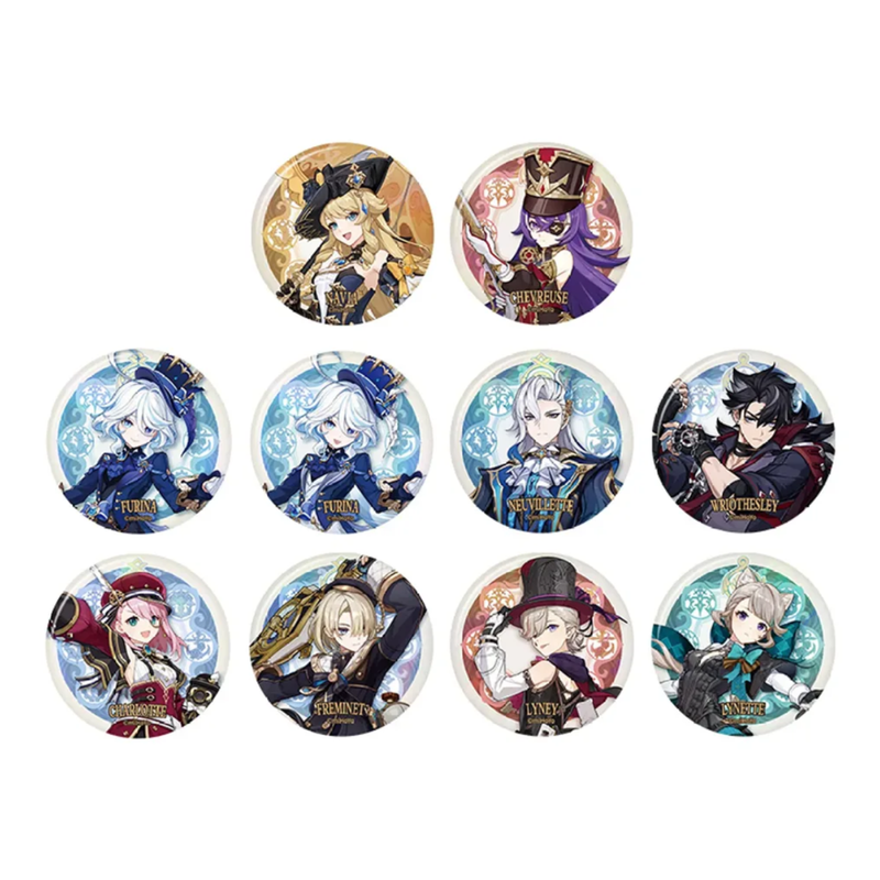 miHoYo Genshin Impact Character Tin Badge Court of Fontaine-Navia-miHoYo-Ace Cards & Collectibles