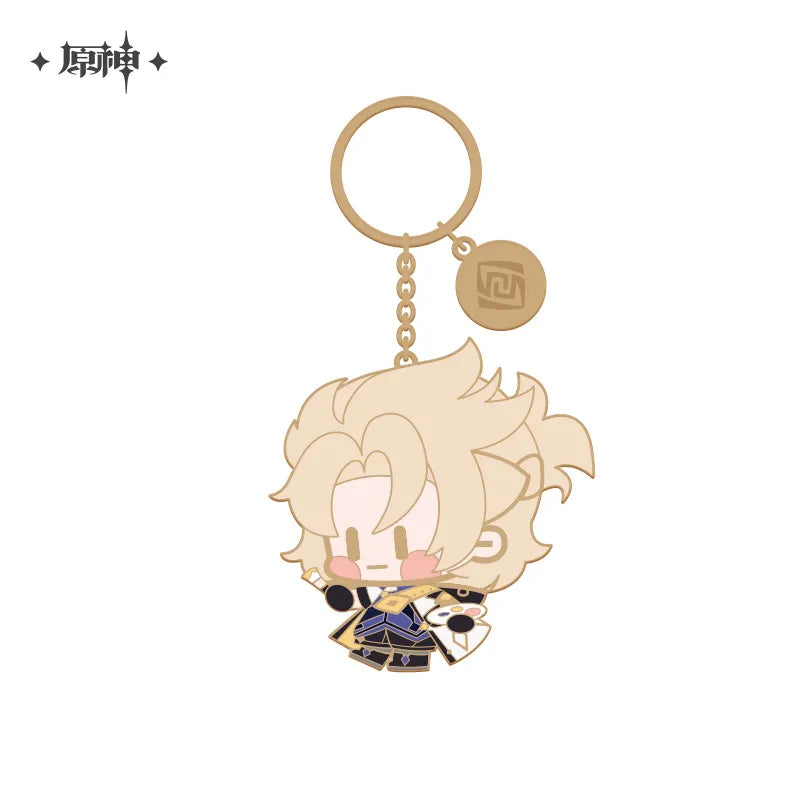 miHoYo Genshin Impact Chibi Characters Metalic Keychain-Shogun-miHoYo-Ace Cards & Collectibles