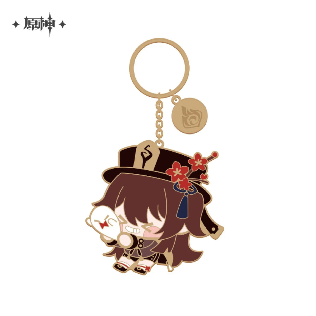 miHoYo Genshin Impact Chibi Characters Metalic Keychain-Shogun-miHoYo-Ace Cards & Collectibles