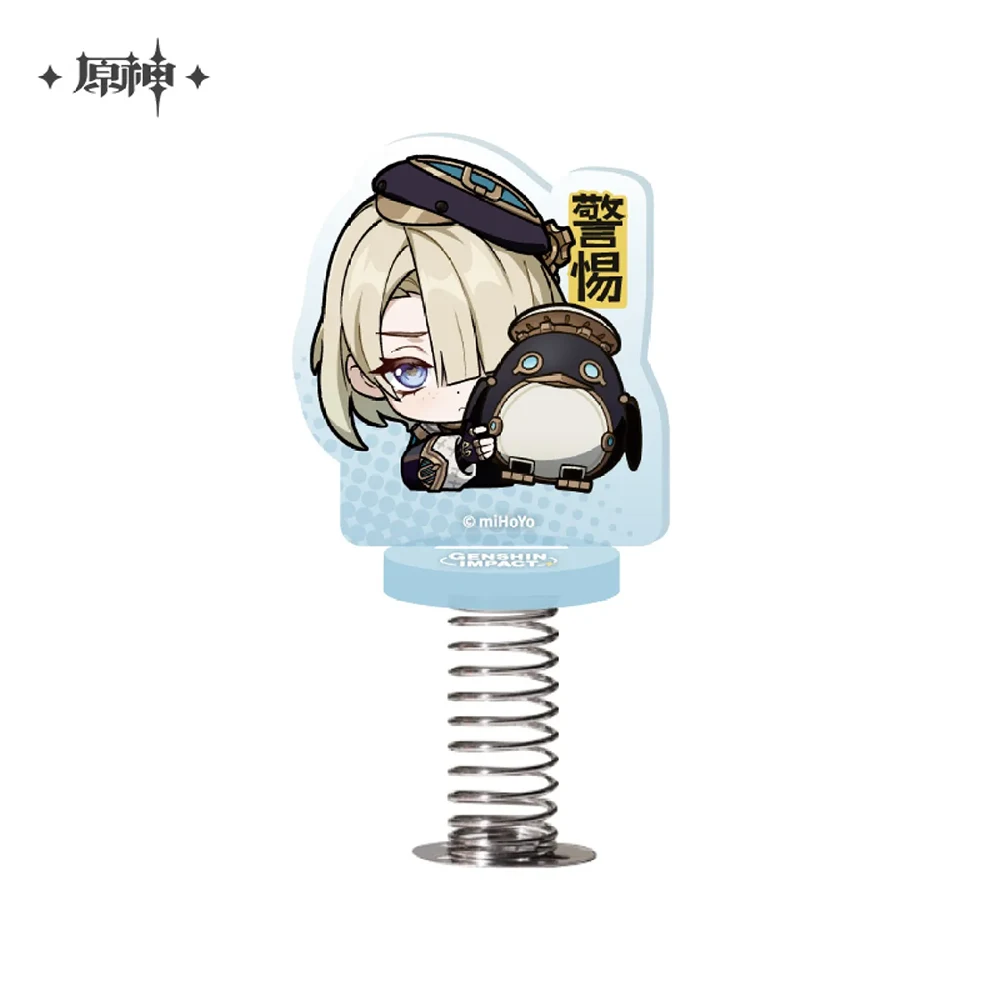 miHoYo Genshin Impact Chibi Fontaine Character Expression Shaking Acrylic Stand-Freminet-miHoYo-Ace Cards &amp; Collectibles